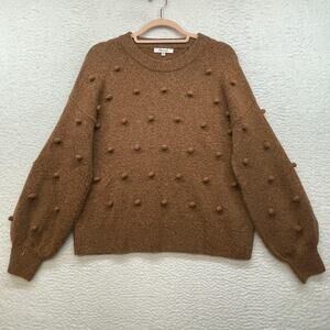 Madewell Sweater Womens XXS Brockton Bobble Pullover Merino Wool Blend Cozy